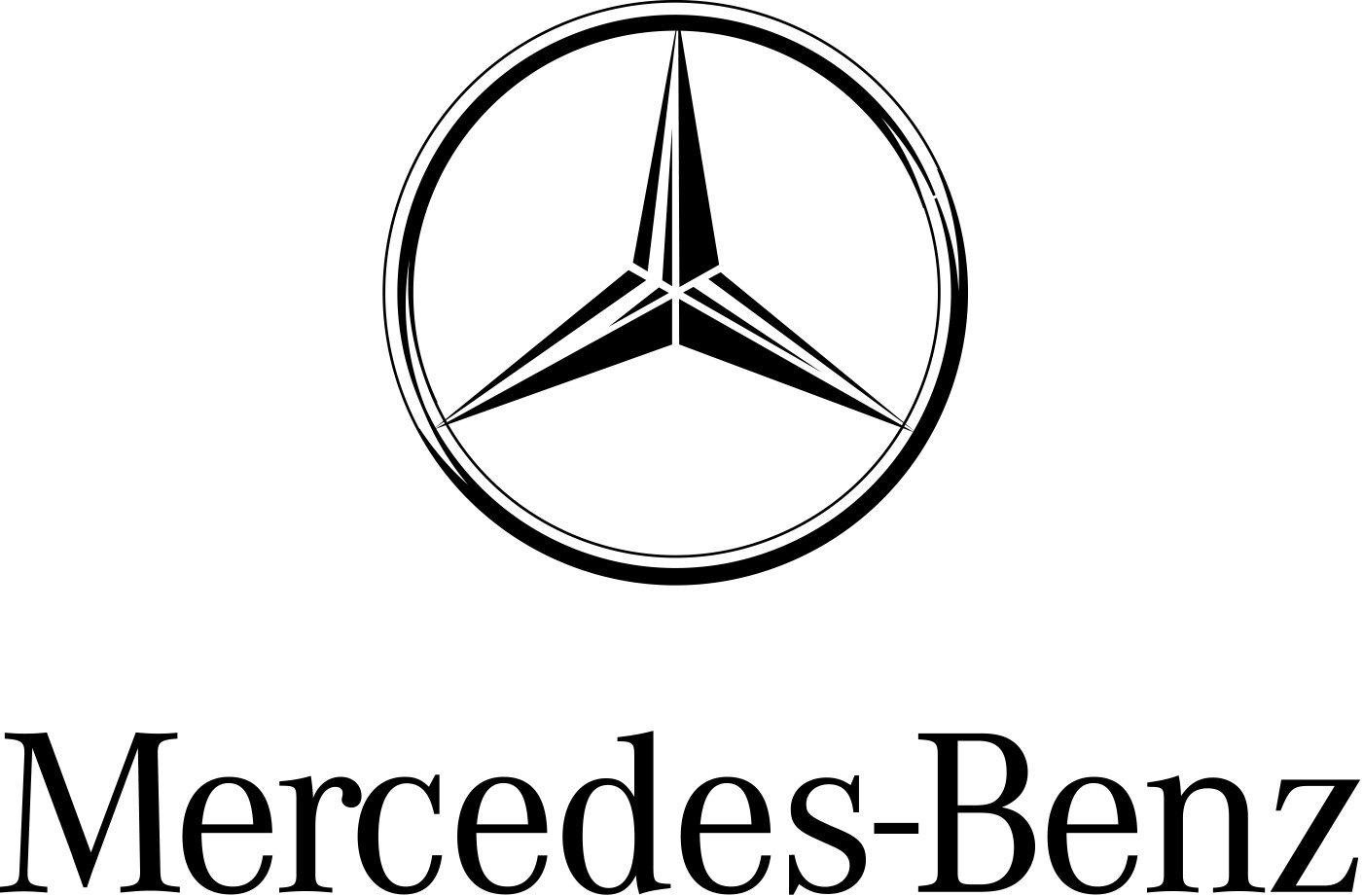 Pokličky a nálepky Mercedes-B
