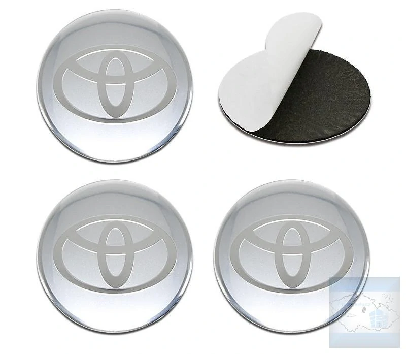 Toyota nálepky kol znaky