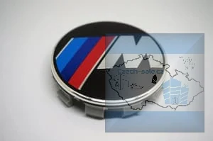 BMW M-Tech pokličky znaky do středů kol...