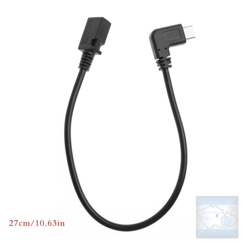 Redukce USB-C Pravoúhlá na Mini USB samice
