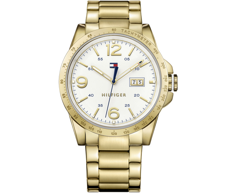 Luxusní Hodinky Tommy Hilfiger zlaté  1791256, hTH908