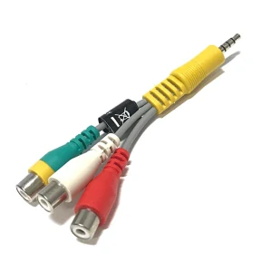 Redukce Samsung BN39-02189A – Kompozitní AV kabel 3.5mm jack na 3x RCA (CINCH)