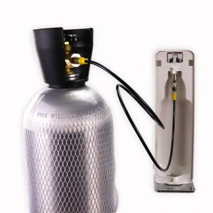 Celokovový adaptér CO₂ s hadicí pro SodaStream W21.8