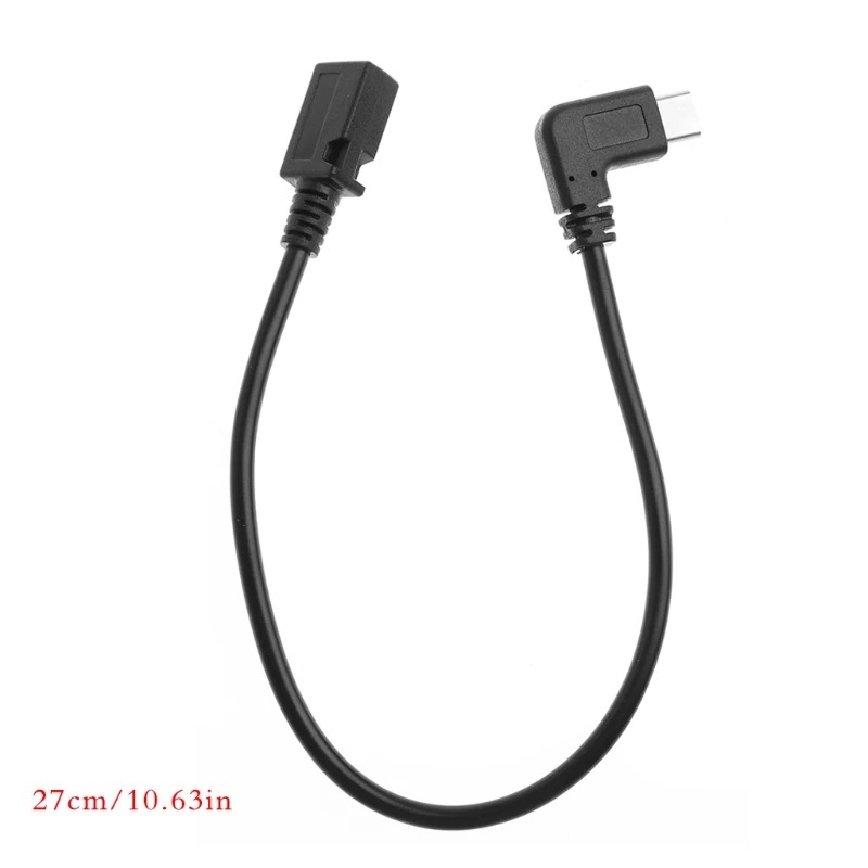Redukce USB-C Pravoúhlá na Mini USB samice